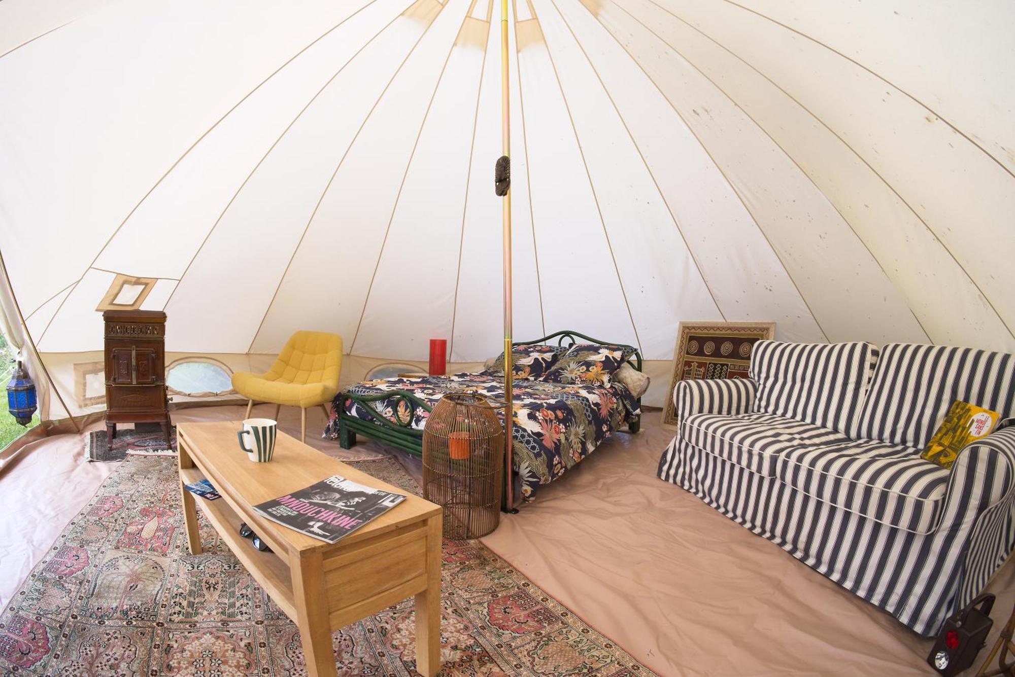 Tente Mongole 4 Saisons Cosy Et Spacieux Conchy-les-Pots Eksteriør bilde